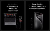 Teléfono Libre Apple iPhone 15 Pro Max 256GB (Titanio Negro) Garantia 3 años, 5G, 6.1" Pantalla Super Retina XDR, Chip A17 Bionic, iOS - details 3