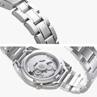 reloj automático hombre Seiko 5 SNKP17K1 42mm 50m WR correa de acero - details 3
