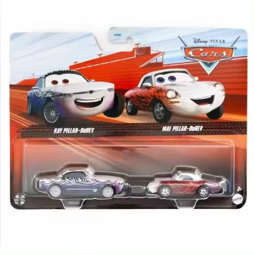 Cars Disney Pack Kay Pillar Mae Pillar coches coleccionables Mattel HTX05 - 1