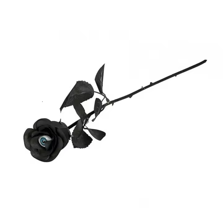 Guirca Flor azul y negra con Ojo de 42 cm - 1