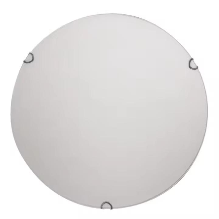Plafon Redondo Avis 3xe27 Blanco.modelo AVIS,aplique pared a conjunto disponible - 1