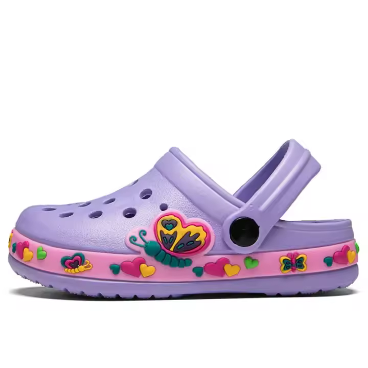 Nuevos Zapatos De Jardín Para Niños Con Diseño De Unicornio Y Dinosaurio Sandalias Planas De Playa Antideslizantes Transpirables Para Verano Talla Ajustable Para Edad 3-6 Años - 1
