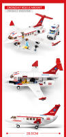 Bloques De Construcción Educativos Para Niños Airbus A320 Modelo De Avión De Carga 463 Piezas Juguete Inteligente Para El Desarrollo De La Razonamiento Espacial Y Manual-Artesanal - details 8