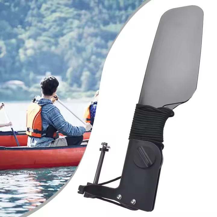 Sistema De Control De Dirección Para Barco De Nylon Reliably Rudder Con Pulley Para Canoa Y Kayak Material De Alta Calidad - 1