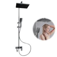 Ducha Termostática Acero Inoxidable - Cabezal Autolimpiante Alta Presión, Aluminio+ABS para Baño Hogar - details 1