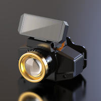 Linterna Frontal LED XPE Con Sensor De Movimiento Y Carga Solar Impermeable USB Para Camping Y Luz De Trabajo Torcha De Cabeza - details 2
