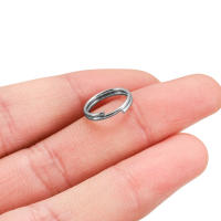 Anillos De Salto Dobles Abiertos De Acero Inoxidable 5-15mm Para DIY Conectores De Anillos Dobles Para La Fabricación De Joyas 50/100pcs - details 9