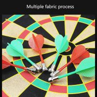 Tablero con dardos de doble cara, juego seguro para interior y exterior, juego de tablero magnético enrollable para niños - details 4