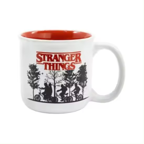Stor Stranger Things Taza Friends with Bikes 355 ml - 1