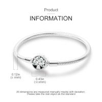 Pulsera De Acero Inoxidable Platinado 2024 Para Mujer Con Cadena De Serpiente Y Encantos Originales Joyería DIY Clásica Para Fiestas Y Compromisos - details 29