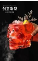 Taza De Té De Cristal Transparente Con Cabeza De Esqueleto Para Halloween Para Café Vino Cerveza Y Bebidas En Casa Bar Y Club - details 6
