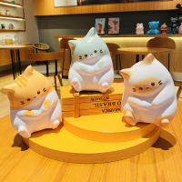 Nueva Juguete De Alivio Del Estrés Para Gatos Bola De Antiestrés SLOW RISING De Dibujos Animados Adorno De Mesa Fabricado En Tela Origen China - details 9