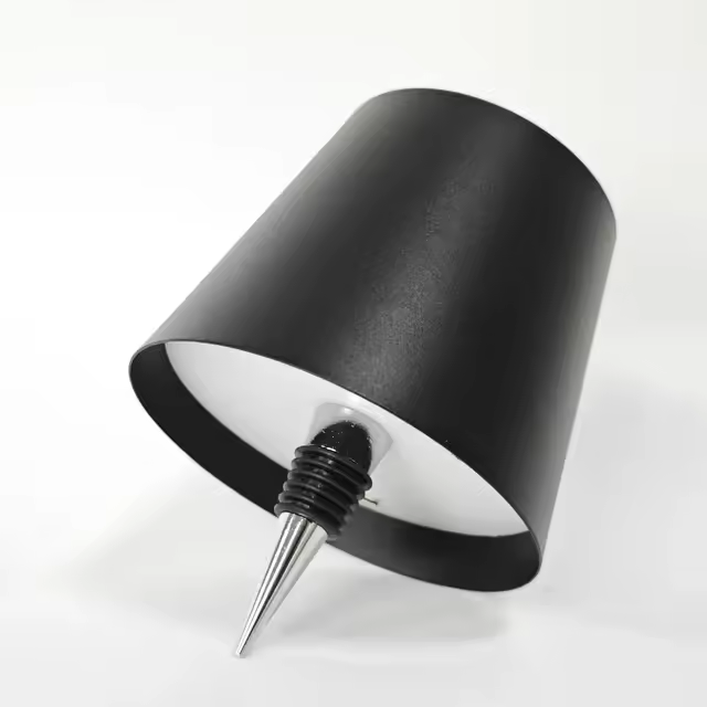 Lámpara De Noche Inalámbrica LED Para Botellas Con Control Táctil De 3 Colores Y Ajuste Sin Fin Para Barra Vino Mesas Luz De Mesa - 1