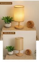 Lámpara De Mesa LED Estilo Chino Decorativo Luz Nocturna USB Desconectable Sombrilla De Tela Iluminación Para Dormitorio - details 8