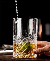 700ml Barra Profesional Coctelera Cristal Vaso Para Whiskey Mezcla De Vino Bartender Herramienta De Mezcla Copas De Remolque - details 11