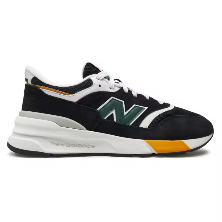 Zapatillas New Balance U997Rec Negro Verde Amarillo Sneaker Unisex U997Rec - 1