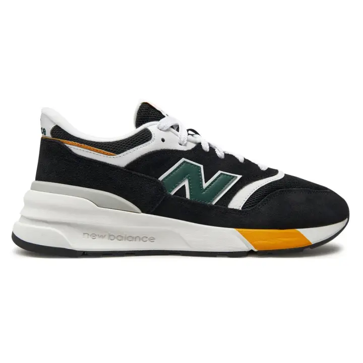 Zapatillas New Balance U997Rec Negro Verde Amarillo Sneaker Unisex U997Rec - 1