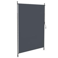 Toldo vertical 200x292 cm Vertical retrácthil con protección de Sombra regulable Aluminio gris para Terrazas y balcones - details 2