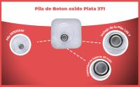 Banner - Pila maxell de boton oxido plata 371 SR920SW