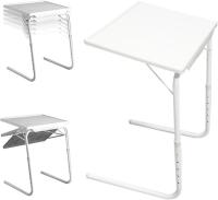 Mesa Auxiliar Plegable y Compacta Mesa Ajustable con 6 Alturas y 3 Ángulos de Inclinación, Ligera y Multifuncional – Aguanta hasta 25kg - Ideal para comer, estudiar, trabajar – Transporte fácil - details 3