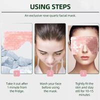 Máscara De Ojos De Jade Y Cuarzo Rosa Para Relajación Y Masaje En Spa Cuidado Belleza Máscara Fría Para Dormir Herramienta De Cuidado De La Piel - details 10