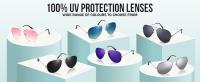 Sunglasses sunnies sunnys shades glasses beach sun Pilot circle round colour colourful bright