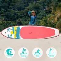 FunWater Tabla de Surf Hinchable de pie para Surf Ultrarresistente, Ligera y Estable, Tabla de Surf Sup, Accesorio de Remo Ajustable, Bomba, Mochila de Viaje, Correa de Seguridad, Remo Inflable para jóvenes y Adultos - details 2