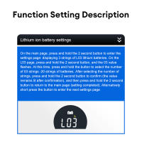 Voltímetro Circular Digital DC8-100V Impermeable Monitor De Capacidad De Batería Medidor De Tensión Para Coche Indicador De Nivel De Batería - details 5