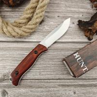 Cuchillo De Caza Fijo BM 15002 15017 Alta Dureza Hoja De Acero S30V Mango De Madera Herramienta Táctica De Sobrevivencia Portátil Para Exteriores - details 2