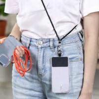 Lanyard Universal Para Teléfono Móvil Ajustable Correa De Hombro Cruzado Con Patch Para Colgar Celular Material De Poliéster Y Metal Tamaño Ajustable Longitud De Cuerda 84cm-160cm - details 8