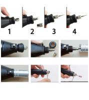 Mini Taladro Eléctrico Herramientas De Trabajo Con Engraver Políster Kit De Rotación Para DIY En El Hogar Potencia 110V 220V - details 7