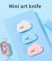 Cuchillo Práctico Telescopio Mini 3PC Ideal Para Manualidades DIY Apertura De Cartas Y Corte De Papel Tapiz En Caja Pequeña - details 0