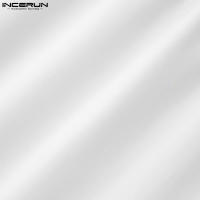 INCERUN Conjunto De Moda Para Hombre Estilo Musulmán Camiseta Larga Y Pantalones 2 Piezas Streetwear Casual Tejido Knit Talla S-5XL - details 15