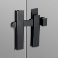 Cerradura De Aluminio Para Puerta Deslizante 180 Grados Cierre De Puerta De Valla Armario De Vino Armario De Guardarropa Cerradura De Puerta De Ventana - details 0