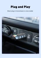 Adaptador 2en1 Inalámbrico Carplay Android Auto XUDA Mini Para Coche Con Luces Coloreadas Compatible Con Suzuki Swift Vitara S-Cross Carry Jimny Sport USB+TYPE-C Puerto Bluetooth 5.0 - details 6