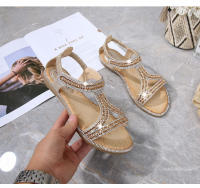 CA Sandalias de mujer 2025, dulces y cómodas, con punta redonda, zapatos de mujer de talla grande. - details 40