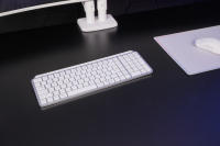 Mars Gaming MK-SILENKEYS, Teclado Inalámbrico Full-Format Compacto, Perfil Bajo, Switches Tijera Silenciosos, Tecla Copilot AI, Bluetooth 5.1 Dual + 2.4GPRO, Batería 200h, PC/Mac, Blanco, Idioma Español, Francés, Italiano, Portugués o Inglés US - details 2