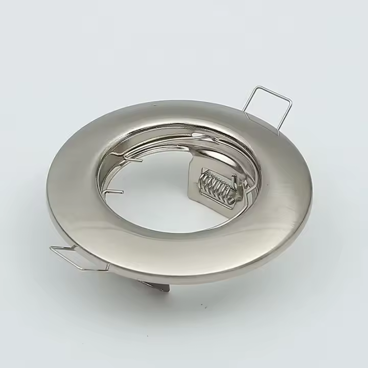 10pcs Modernos Spot De Techo Con Soporte Y Encaje Metálico Para Luz LED Fuente De Luz MR16 GU10 Incluida Estudio - 1