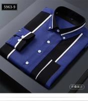Camisa a Cuadros Clásica Para Hombre Manga Larga Casual Botones Para Trabajo Y Negocios Camisas Rayadas Tallas Grandes 4XL 5XL - details 27