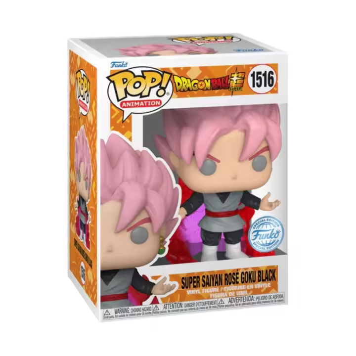 Funko Pop | Super Saiyan Rosé Goku Black (1516) | Dragon Ball Super | Edición Especial - 1