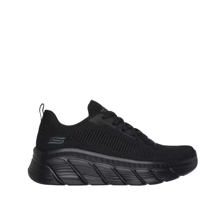 ZAPATILLAS DE CORDONES CON ALTURA Skechers BOBS Sport B Flex Hi - Flying HI 117385 NEGRO - 1