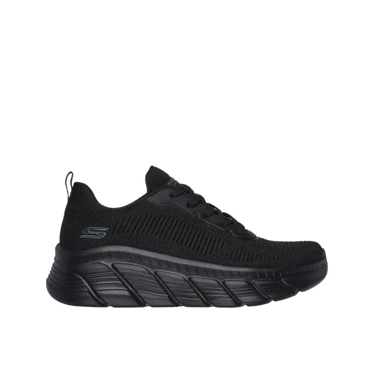 ZAPATILLAS DE CORDONES CON ALTURA Skechers BOBS Sport B Flex Hi - Flying HI 117385 NEGRO - 1
