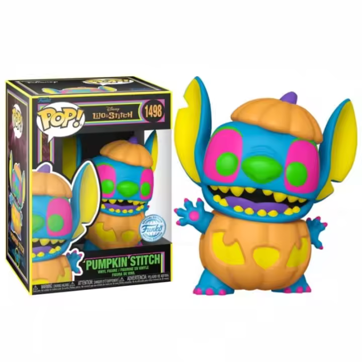 Funko pop Pumpkin Stitch 1498 Disney Lilo&Stitch - 1
