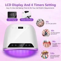 Lámpara LED UV Para Uñas 320W Con Dos Pantallas LCD Secado De Esmalte De Uñas Y Gel Para Manicura En Salón De Belleza Herramientas De Uñas - details 0