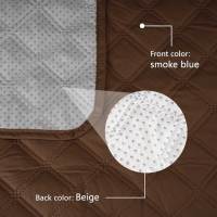 Cubierta De Sofá Impermeable Antideslizante Lavable Protección De Muebles Con Cinta Elástica Ajustable Y Lado BGA Para Hogar Y Mascotas - details 3