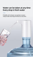 Dispensador de agua eléctrico portátil con bomba, sin contacto, carga USB, capacidad de 2.5 galones, plástico frío, el más vendido - details 2