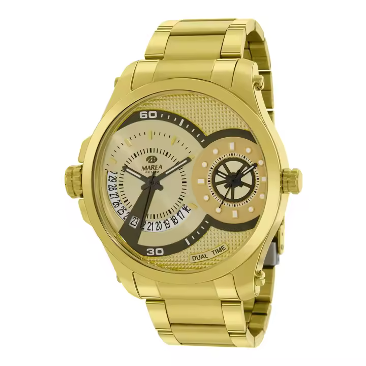 Reloj Marea army dorado y esfera dorada analogica, Ref: B54218/4 - 1