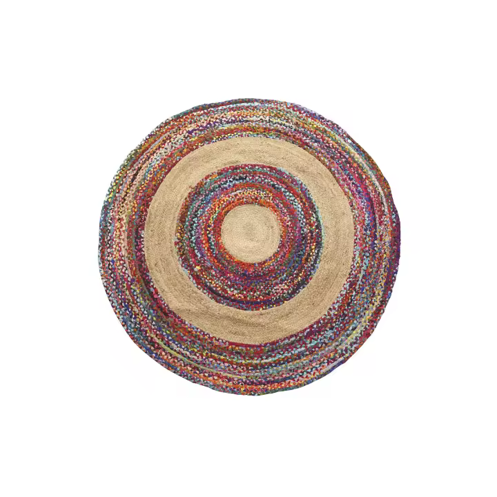 ALFOMBRA ALGODON JUTE 200X200 4550 GR. CHINDI TX199854 - 1