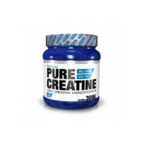 PURE CREATINE 100% PUREZA - Quamtrax (300G) / Creatina monohidrato - 1