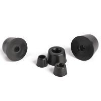 10 Piezas De Pies Para Muebles Negros Protección De Piso Antideslizante Para Speaker Cama Mesa Caja Padded Shock Absorber Partes De Muebles - details 3
